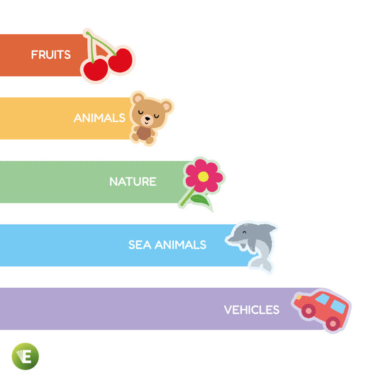 My first 40 words - Llibre per pintar i aprendre vocabulari anglès