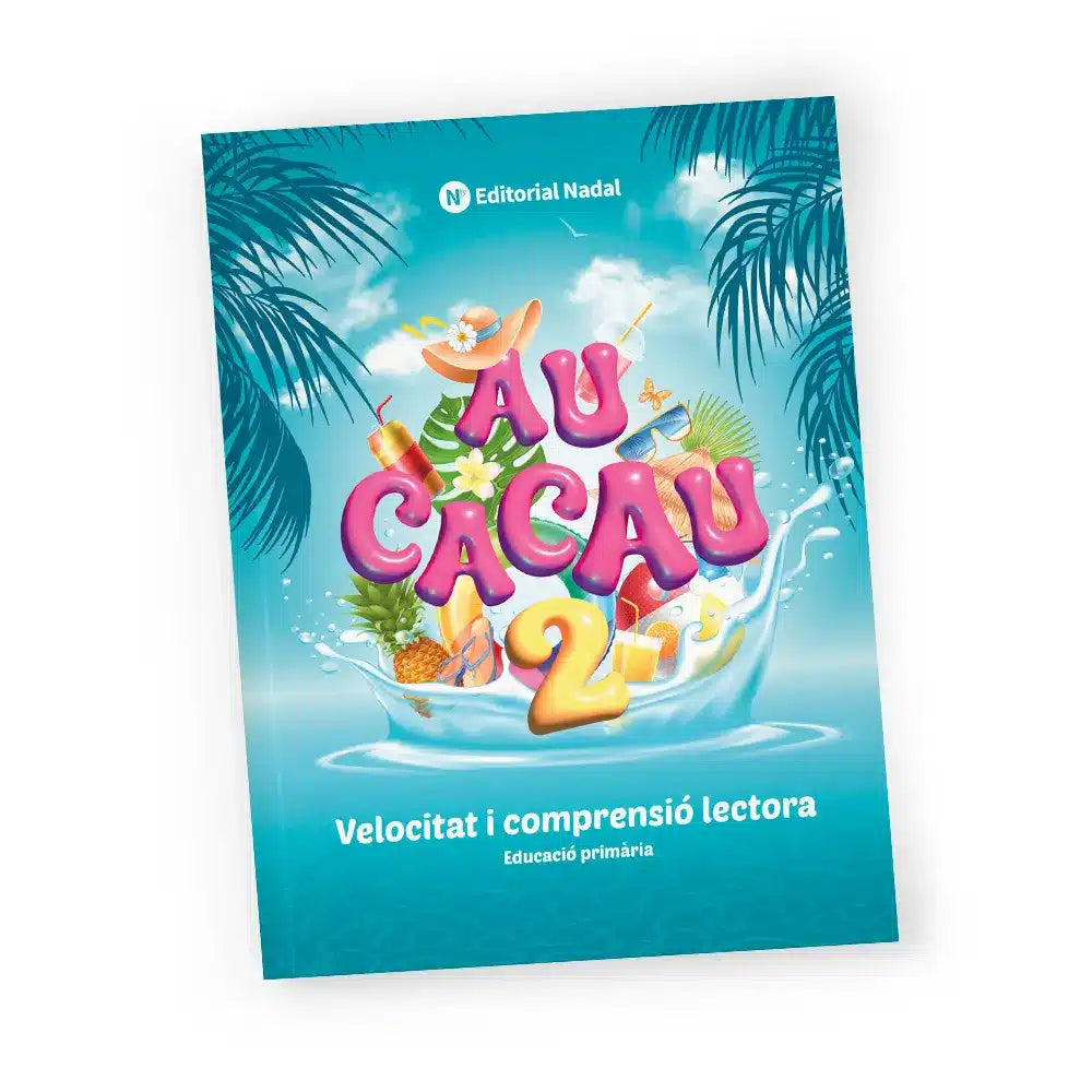 Au Cacau 2 - Quadern velocitat i comprensió lectora - 2n de primària