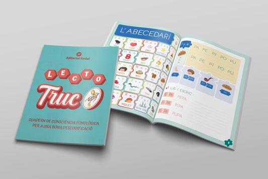 Lecto Truc majúscula - Quadern de consciència fonològica per a una bona descodificació