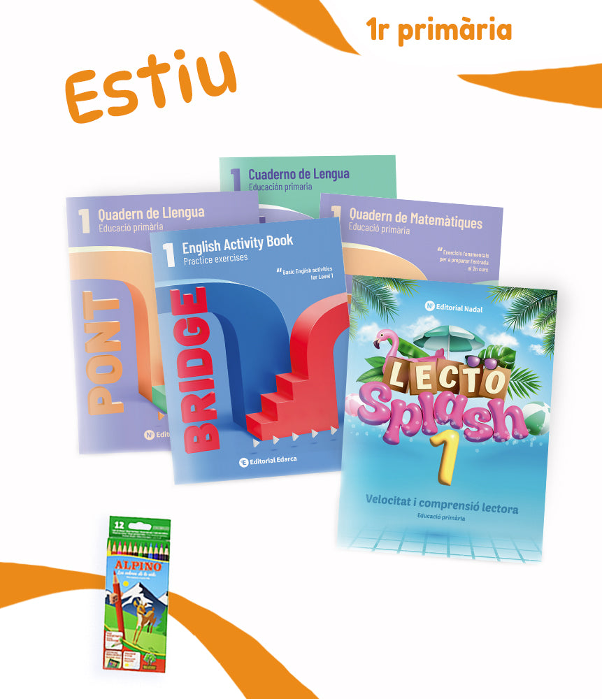 Pack de repàs d'estiu 1r primària