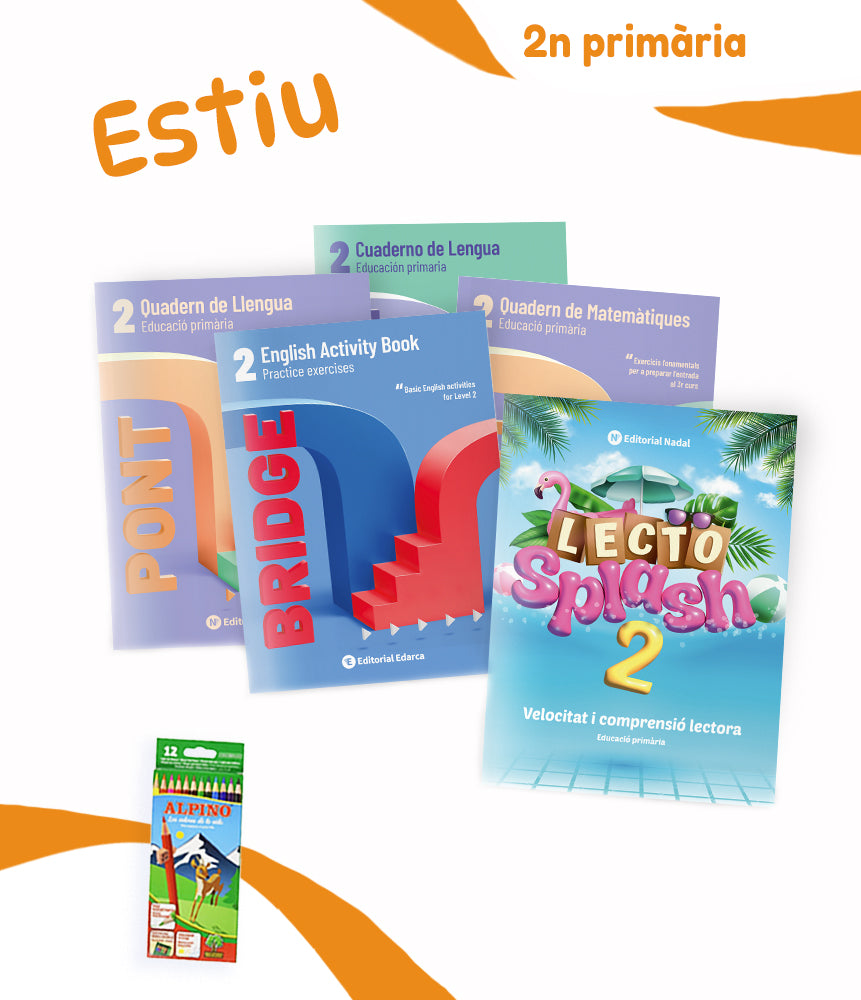 Pack de repàs d'estiu 2n primària