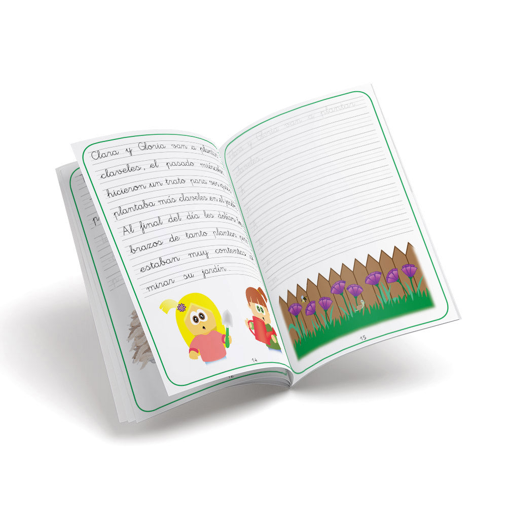 fichas lectoescritura 10 infantil