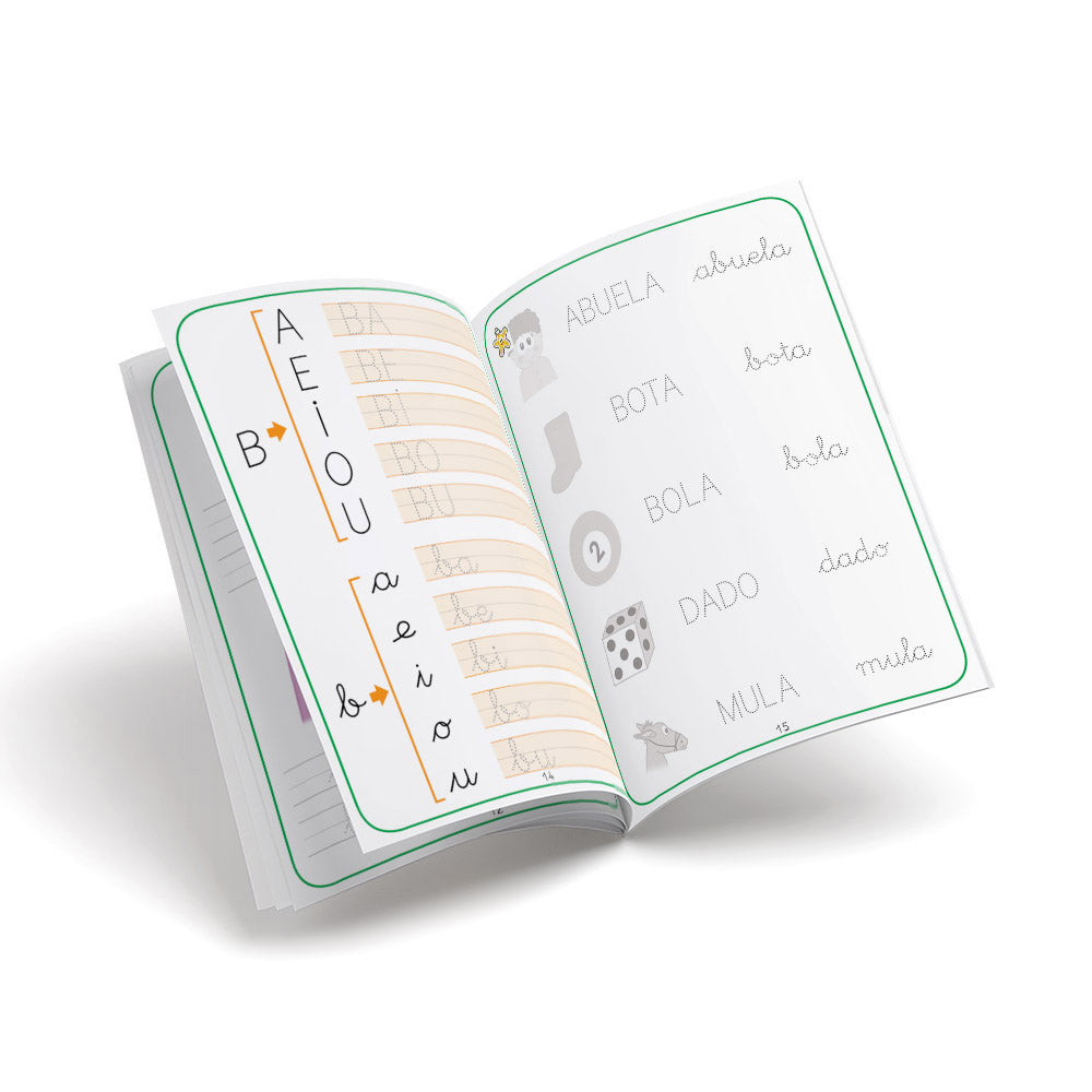 fichas lectoescritura 5 infantil