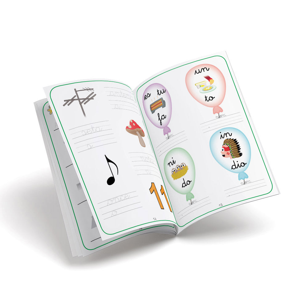 fichas lectoescritura 7 infantil