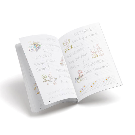 Quadern d'escriptura - Castillo 9: Frases y mayúsculas - primària