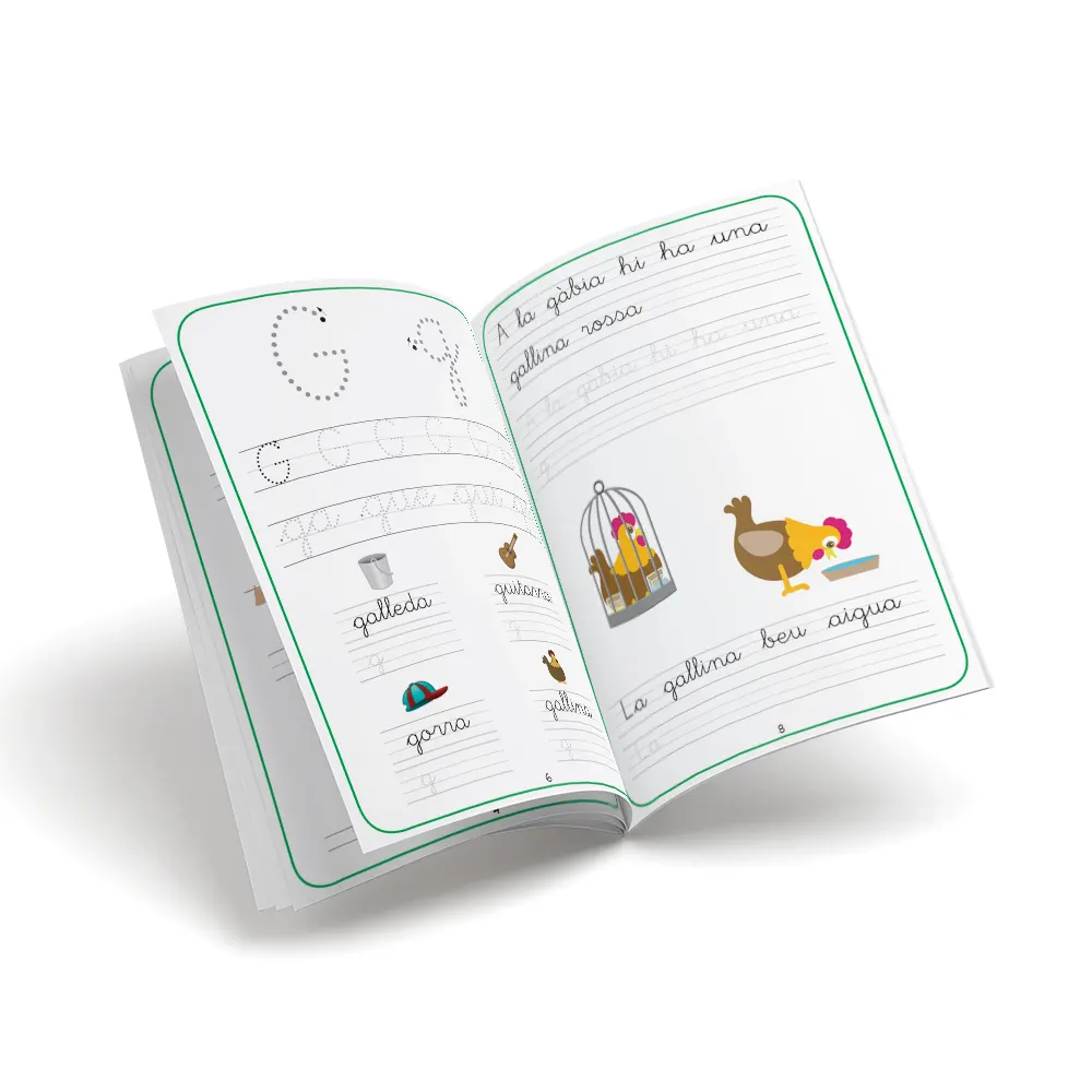 Quadern de Lectoescriptura 8 - infantil