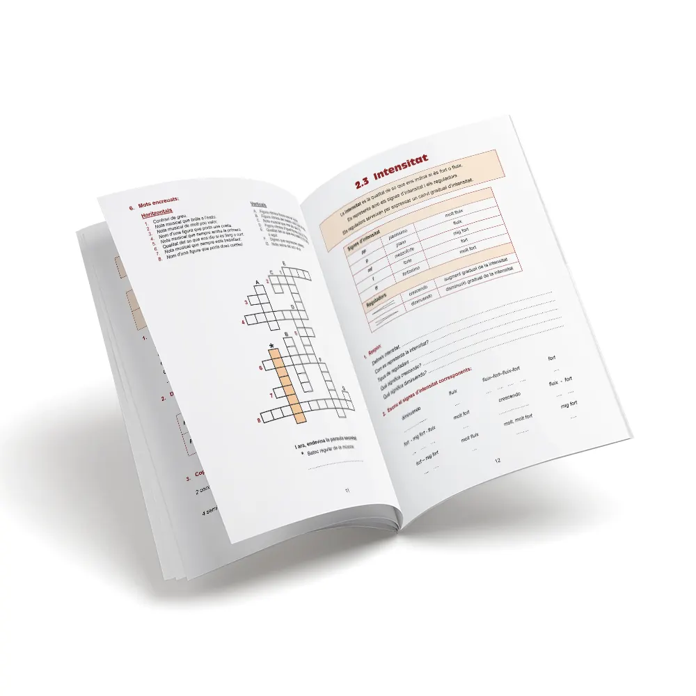 Quadern d'exercicis - Música ESO 1 - secundària