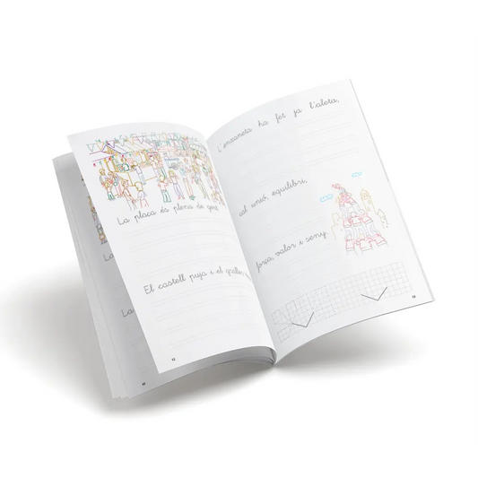 Quadern escriptura - Rumb escriptura 14 - primària