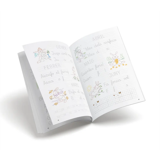 Quadern escriptura - Rumb escriptura 8 - primària