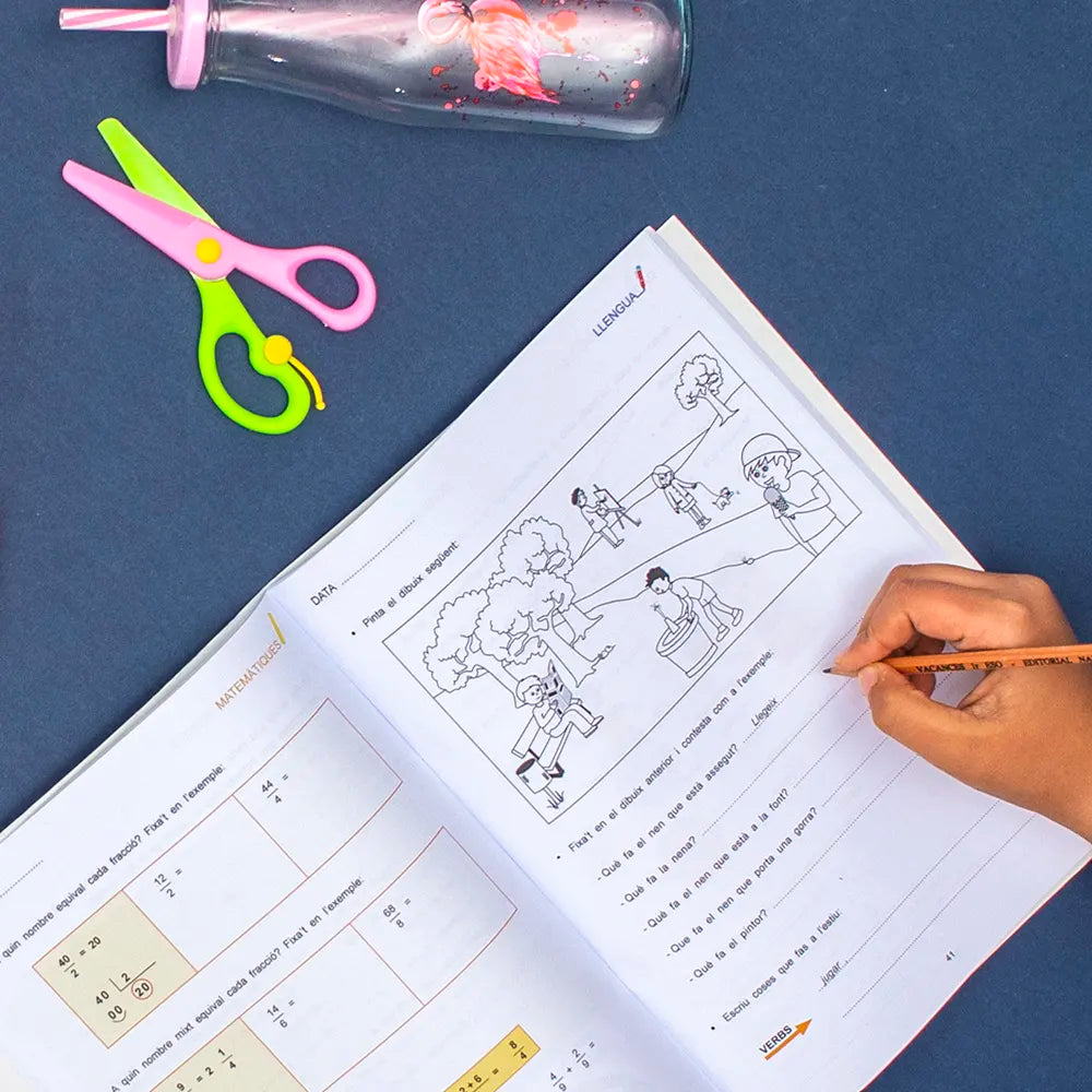 Quadern de repàs d’estiu – Vacances – Cinquè de Primària