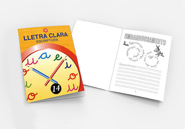 Quadern d'escriptura - Lletra Clara 14 - primària
