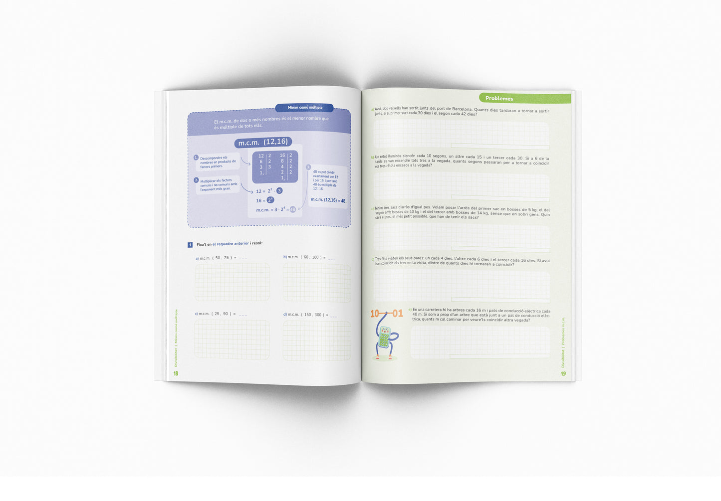 Quadern de matemàtiques – Objectiu 6è – 1a part – Nou Set