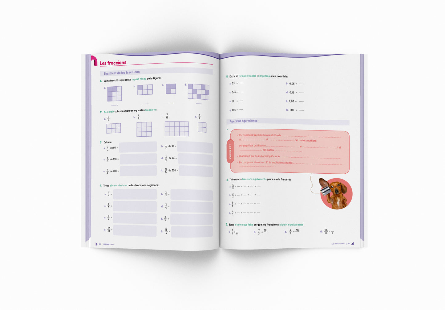 Quadern de matemàtiques – Pont Primer ESO – Secundària