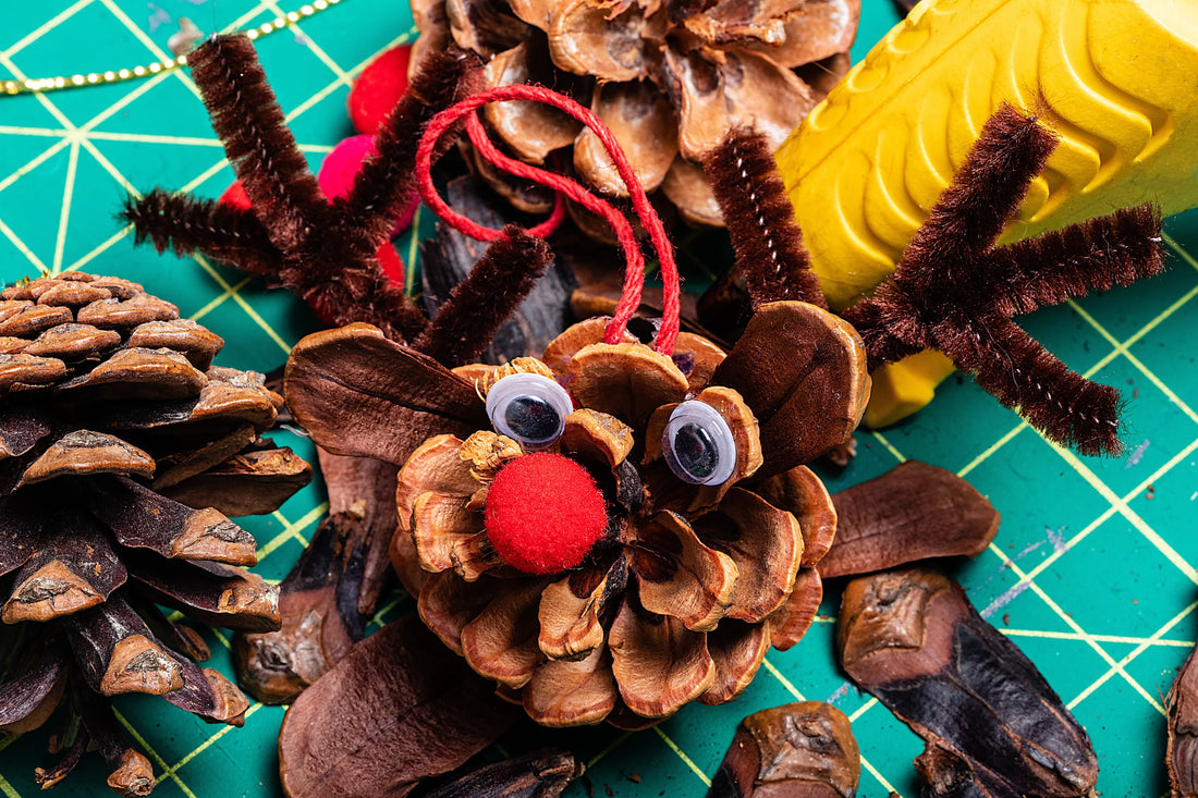 6 idees divertides de manualitats per a la decoració nadalenca