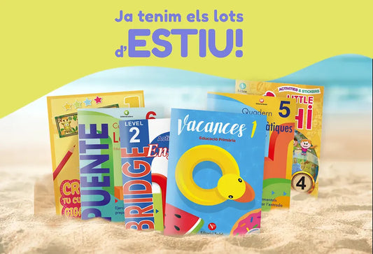 Quaderns escolars i packs d’estiu 2023