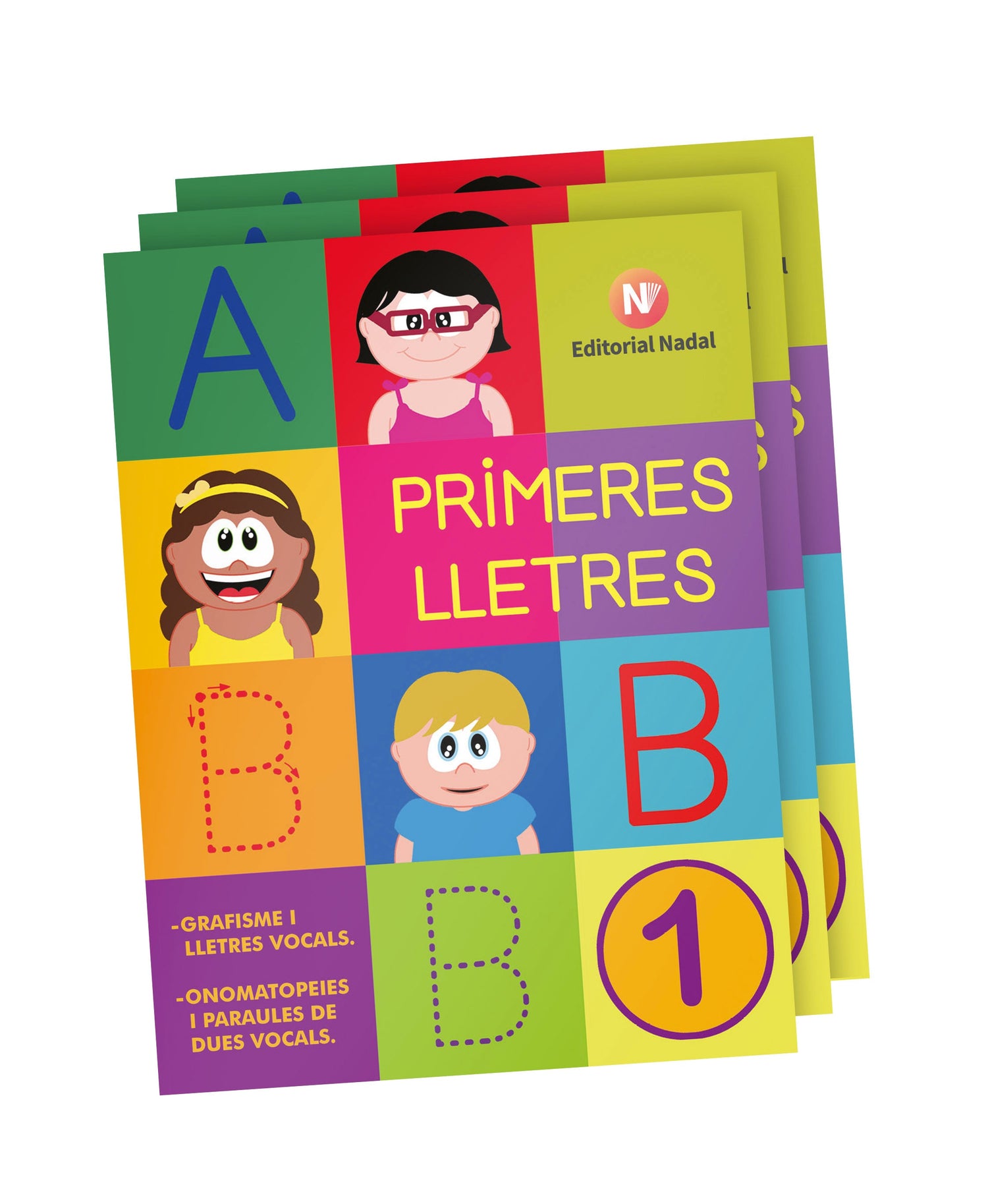 Primeres lletres - Lletra de pal