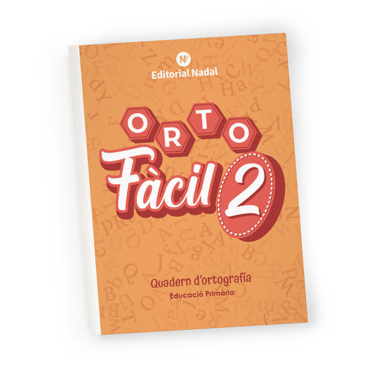 Orto fàcil 2 impremta - Quadern d'ortografia - 2n de primària
