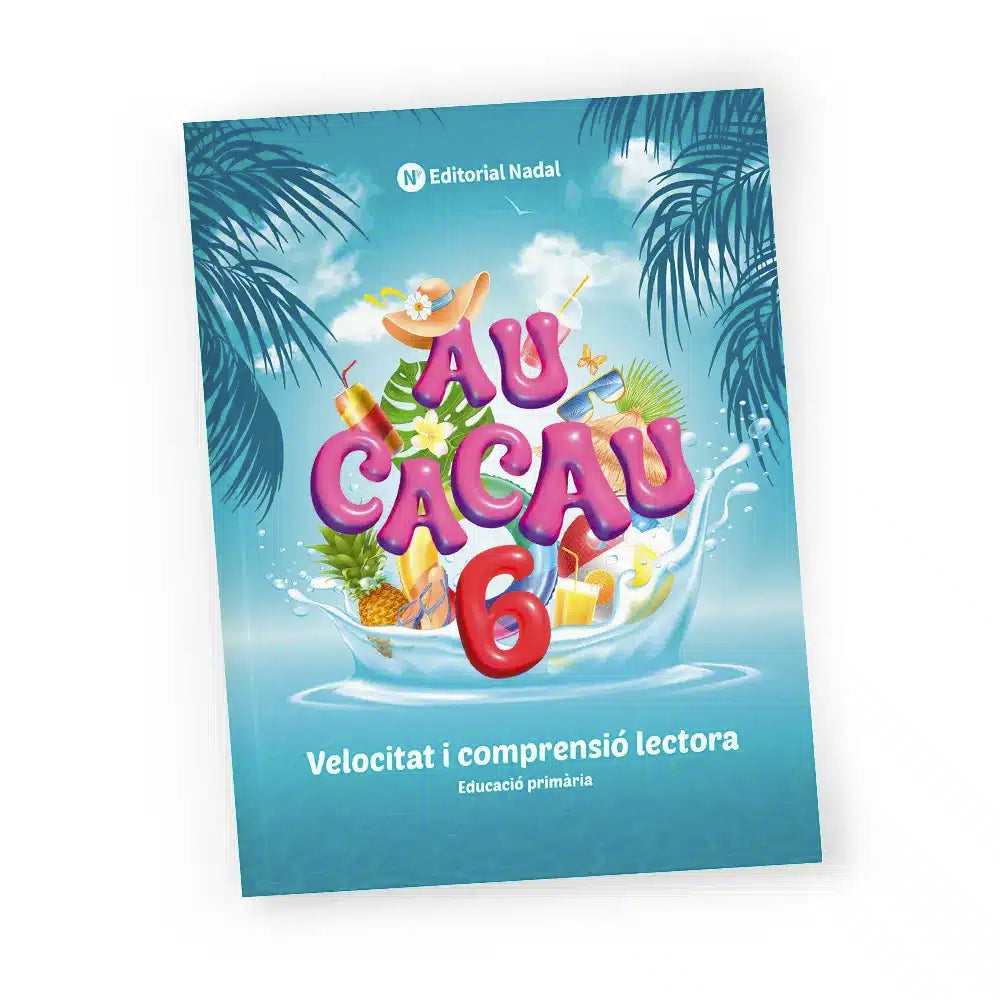 Au Cacau 6 - Quadern velocitat i comprensió lectora - 6é de primària