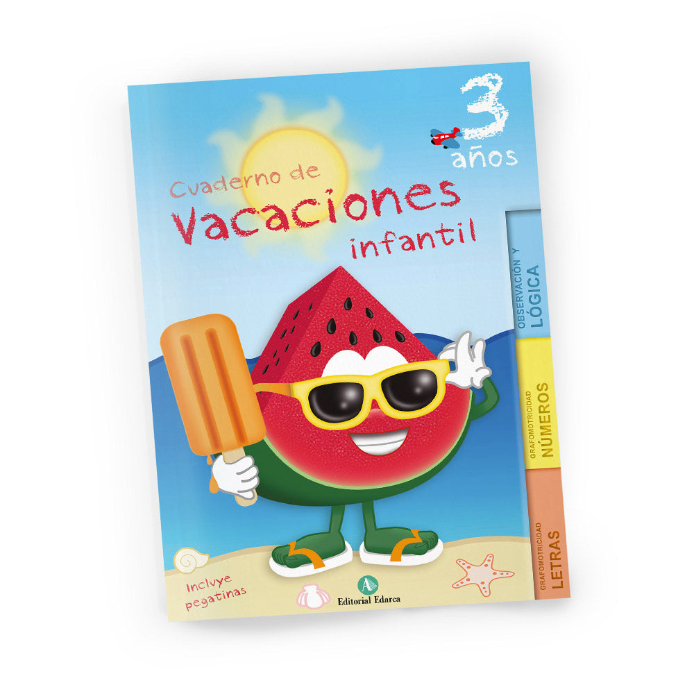 Cuadernos vacaciones 3 años