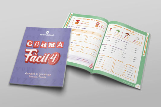 Grama fàcil 4 - Quadern de gramàtica - 4t primària