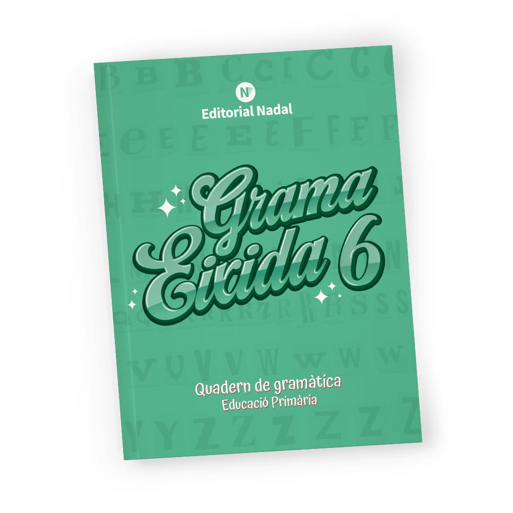 Grama eixida 6 - Quadern de gramàtica valenciana - 6é primària