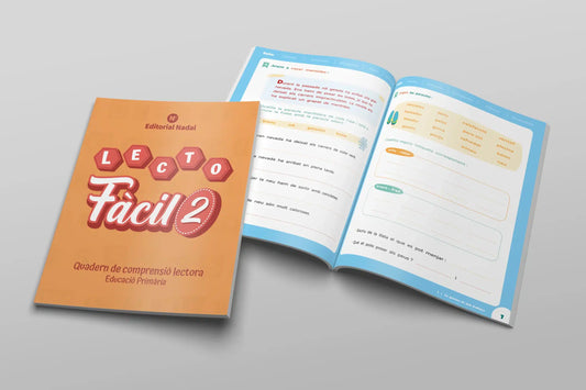 Lecto fàcil 2 impremta - Quadern comprensió i velocitat lectora - 2n de primària