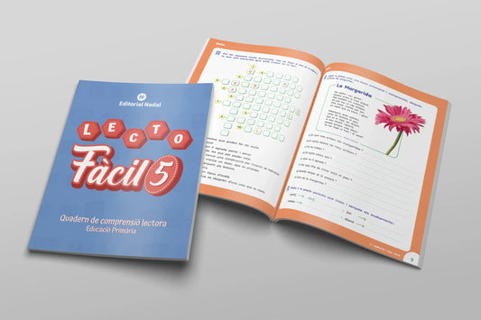 Lecto fàcil 5 - Quadern comprensió i velocitat lectora - 5è de primària