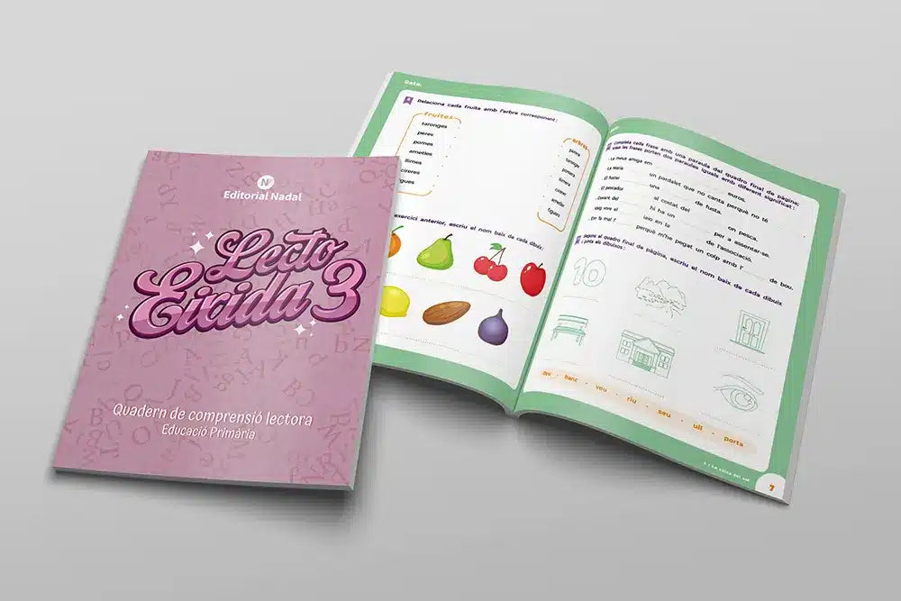 Quadern comprensió i velocitat lectora valencià – 3r primària – Lecto Eixida 3