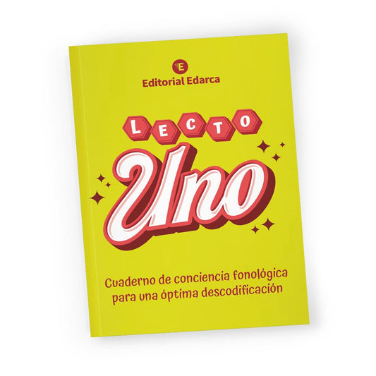 Lecto Uno imprenta - Quadern castellà de consciència fonològica per a una bona descodificació