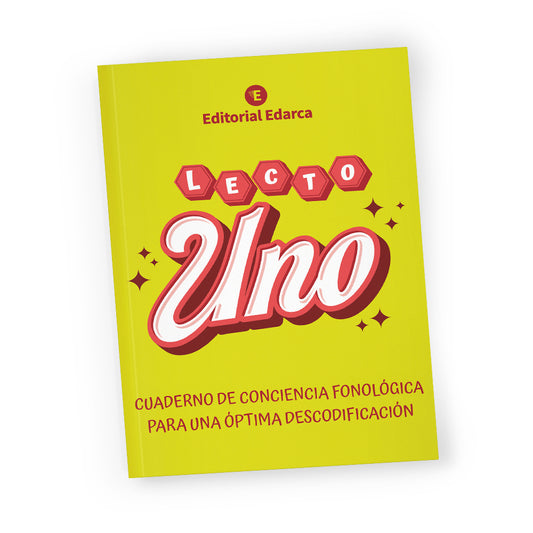 Lecto Uno mayúscula - Quadern castellà de consciència fonològica per a una bona descodificació