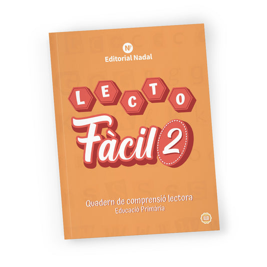 Lecto fàcil 2 lligada - Quadern comprensió i velocitat lectora - 2n de primària