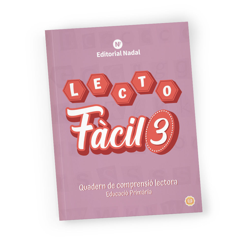 Lecto fàcil 3 - Quadern comprensió i velocitat lectora - 3r de primària