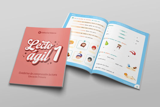 Lecto ágil 1 impremta - Quadern comprensió i velocitat lectora - 1r de primària
