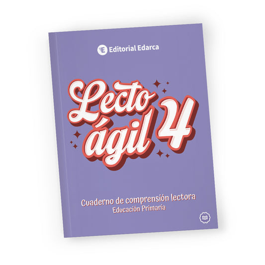 Lecto ágil 4  - Quadern comprensió i velocitat lectora - 4t de primària