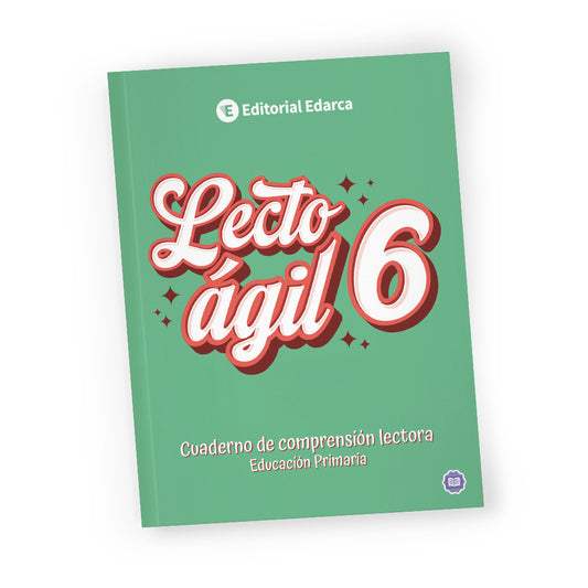 Lecto ágil 6 - Quadern comprensió i velocitat lectora en castellà - 6è de primària