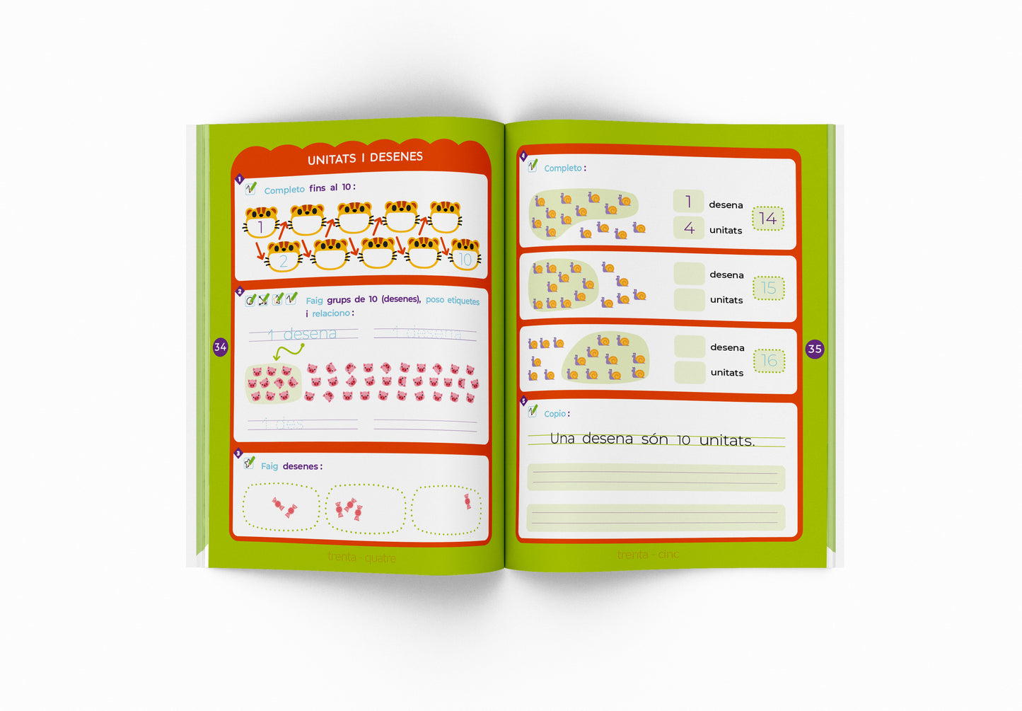 Mate fàcil 1 impremta - Quadern de matemàtiques - 1r de primària