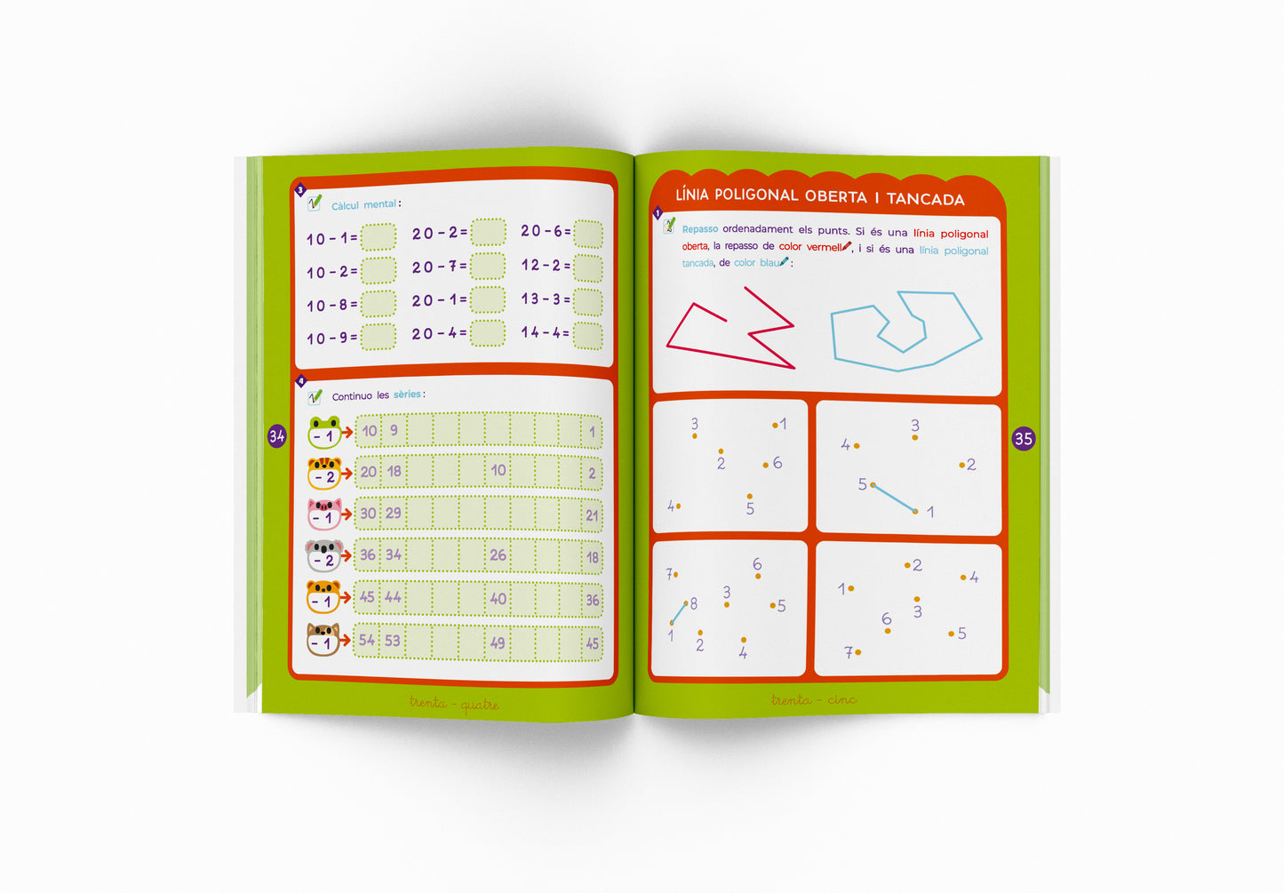 Mate fàcil 2 lligada - Quadern de matemàtiques - 2n de primària