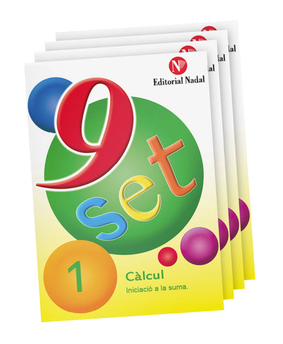 Col·lecció quaderns matemàtiques - Nou set Càlcul