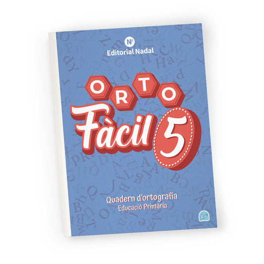 Orto fàcil 5 - Quadern d'ortografia - 5è de primària