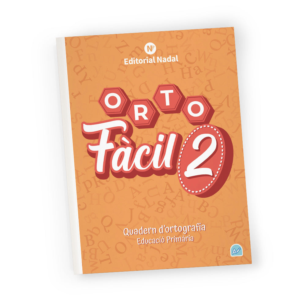 Orto fàcil 2 lligada - Quadern d'ortografia - 2n de primària
