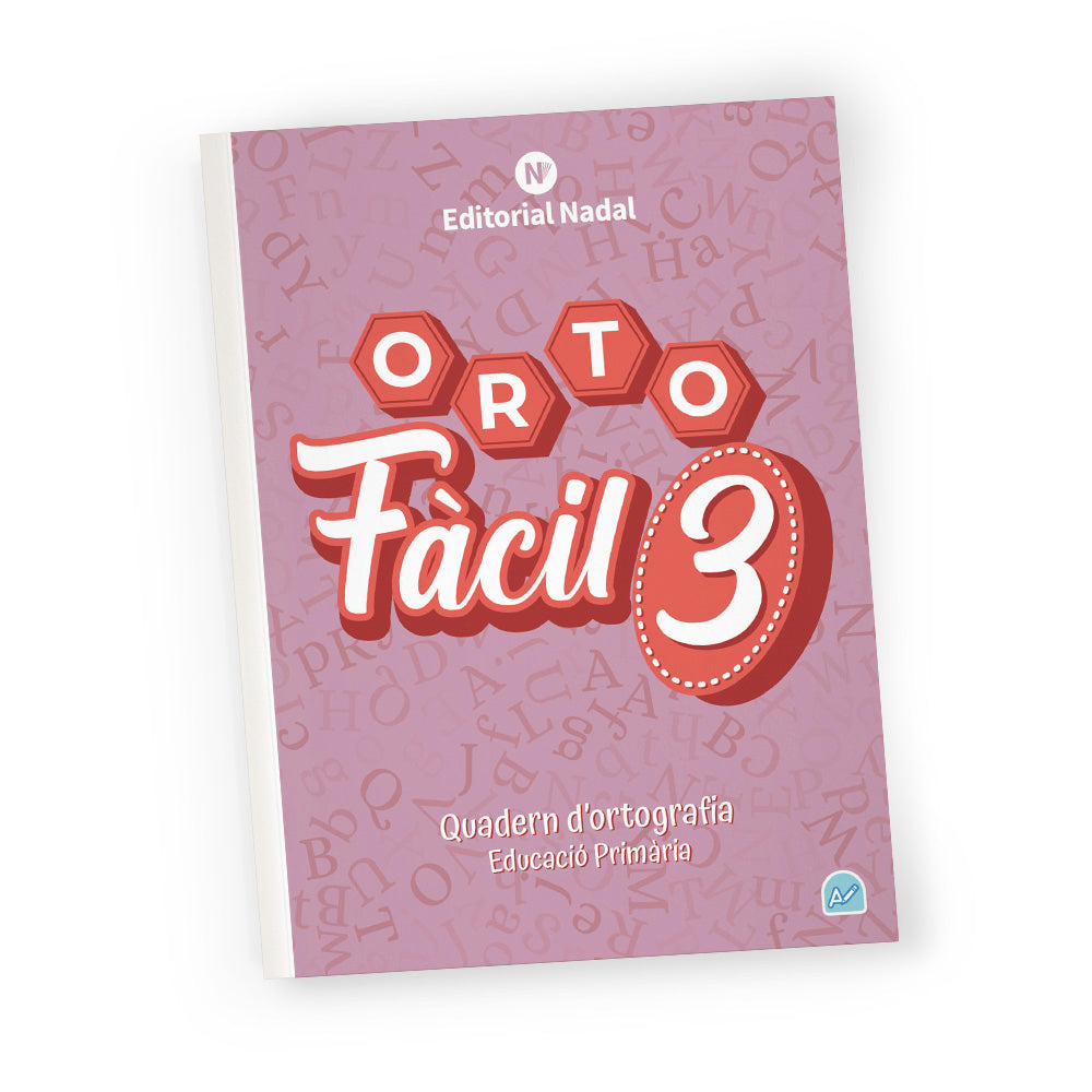 Orto fàcil 3 - Quadern d'ortografia - 3r de primària