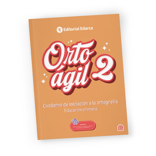 Orto ágil 2 cursiva - Quadern d'ortografia en castellà - 2n de Primària