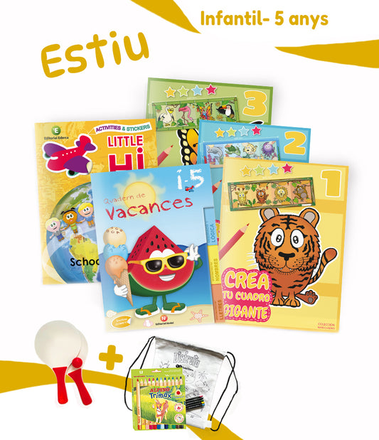 Pack de repàs d'estiu i5 infantil