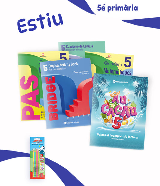 Pack de repàs d'estiu 5é primària Valencià