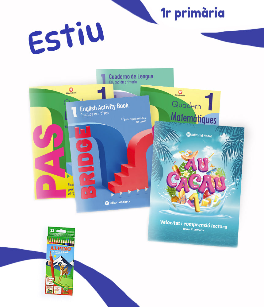 Pack de repàs d'estiu 1r primària Valencià - lligada