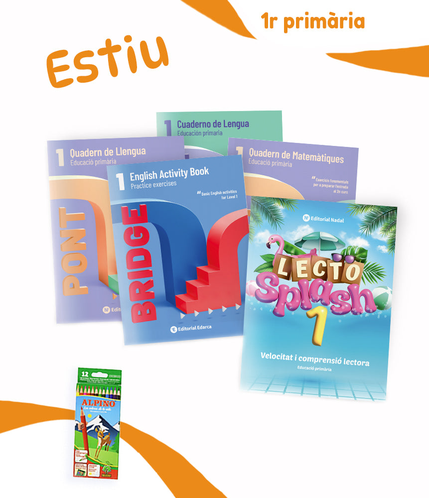 Pack de repàs d'estiu 1r primària - lligada