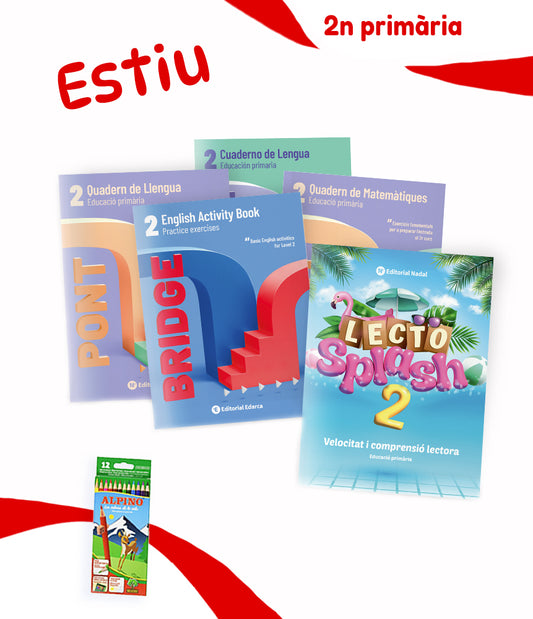 Pack de repàs d'estiu 2n primària