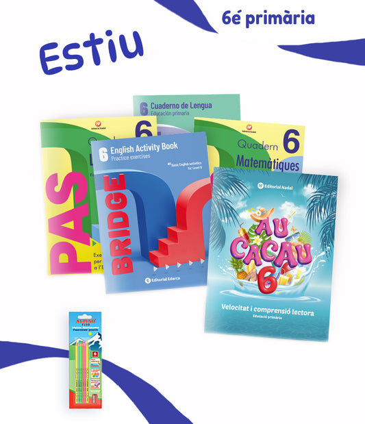 Pack de repàs d'estiu 6é primària Valencià
