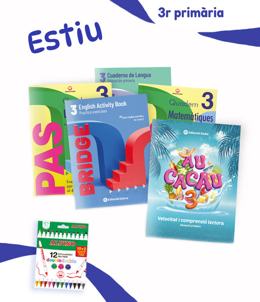 Pack de repàs d'estiu 3r primària Valencià