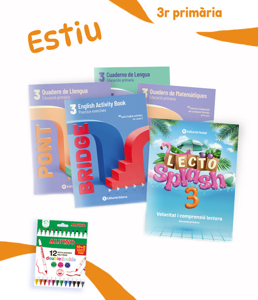 Pack de repàs d'estiu 3r primària